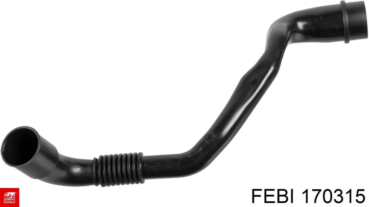Трубка картера повітряна Febi 170315 ціна, від 16.85 USD