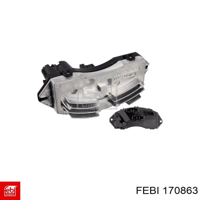 Резистор обігрівача Febi 170863 ціна, від 39.58 USD