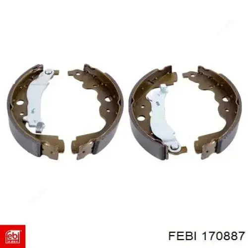 Колодки гальмові задні, барабанні Febi 170887 ціна, від 24.79 USD
