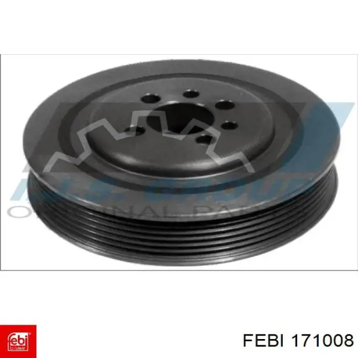 Трубка картера повітряна Febi 171008 ціна, від 30.70 USD