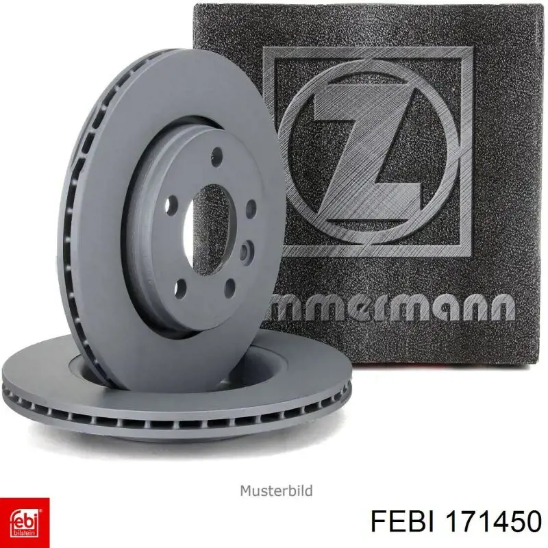 Купити 171450 Febi Диск заднього гальма