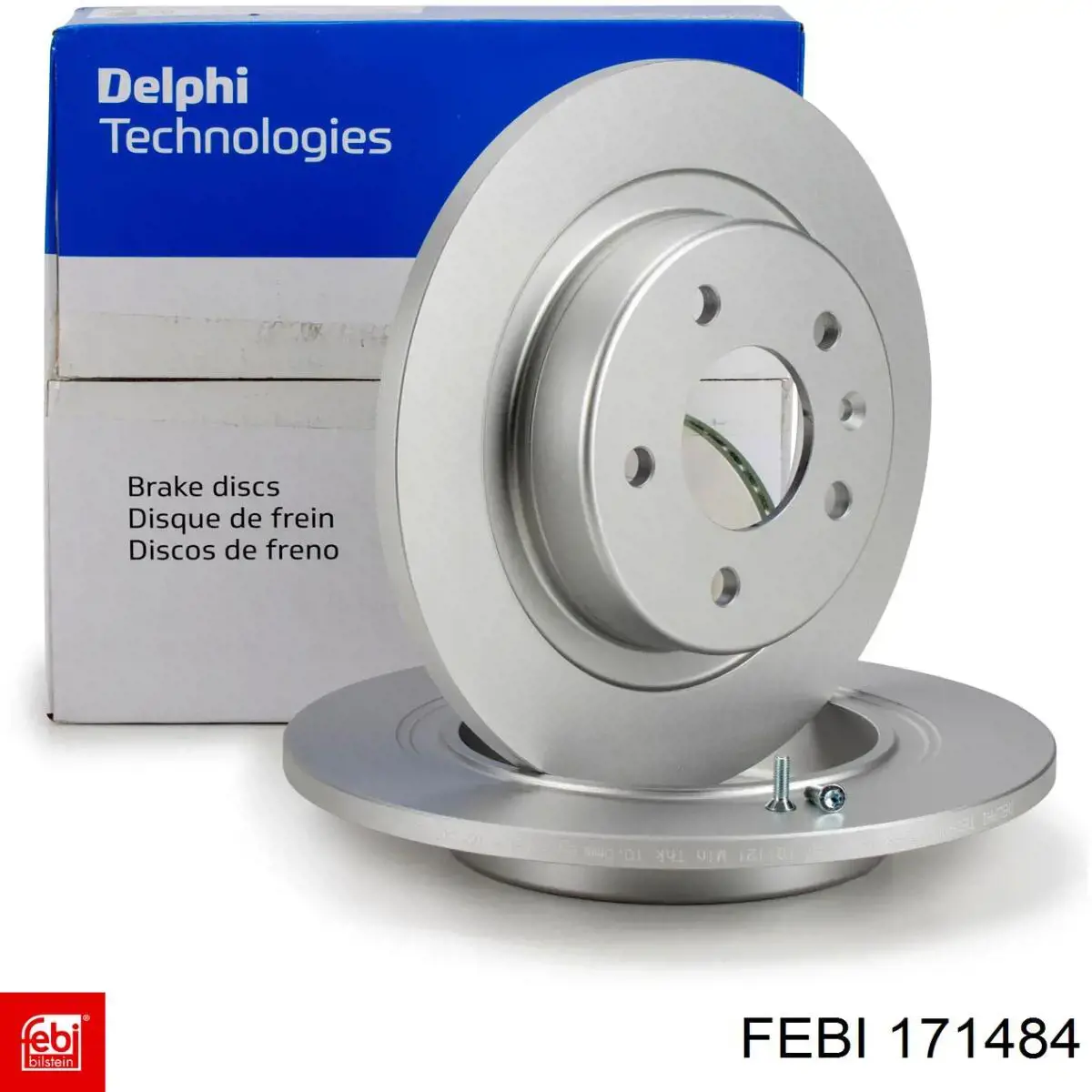 Задні дискові гальма Febi 171484 ціна, від 37.24 USD