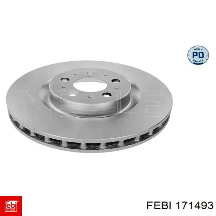 Диск переднього гальма Febi 171493 ціна, від 84.04 USD