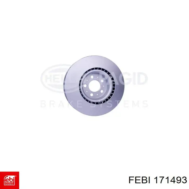Купити 171493 Febi Ротор гальмівний