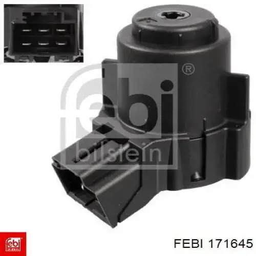 Контакти замку запалювання Febi 171645 ціна, від 14.42 USD