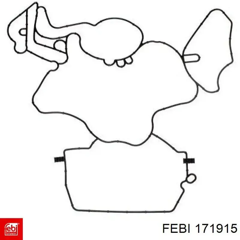 Прокладка передньої кришки двигуна Audi TT (FV3) (Ауді TT)