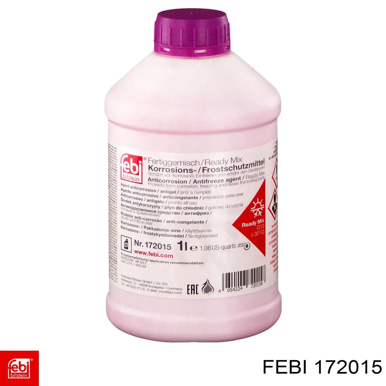 Антифріз концентрат Febi 172015 ціна, від 4.99 USD