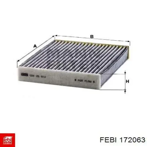 Фільтр салону SAK1574 Shafer