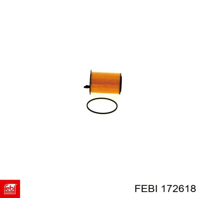 Масляний фільтр двигуна Febi 172618 ціна, від 5.70 USD
