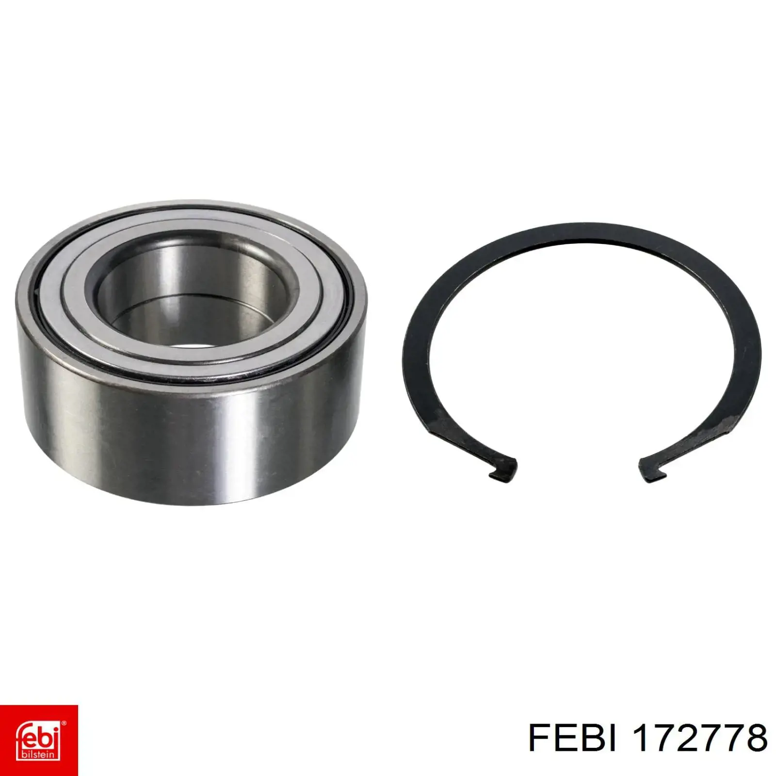 Комплект підшипник маточини передньої Febi 172778 ціна, від 24.52 USD