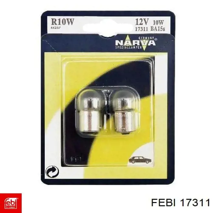 Купити 17311 Febi Фільтр салону вугільний