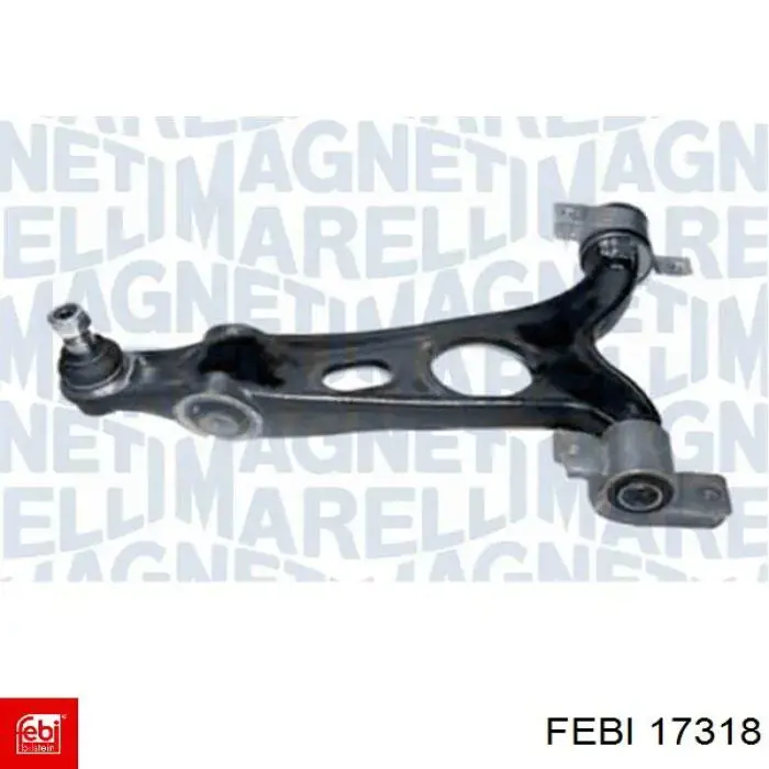 Важіль передній лівий Febi 17318 ціна, від 75.22 USD