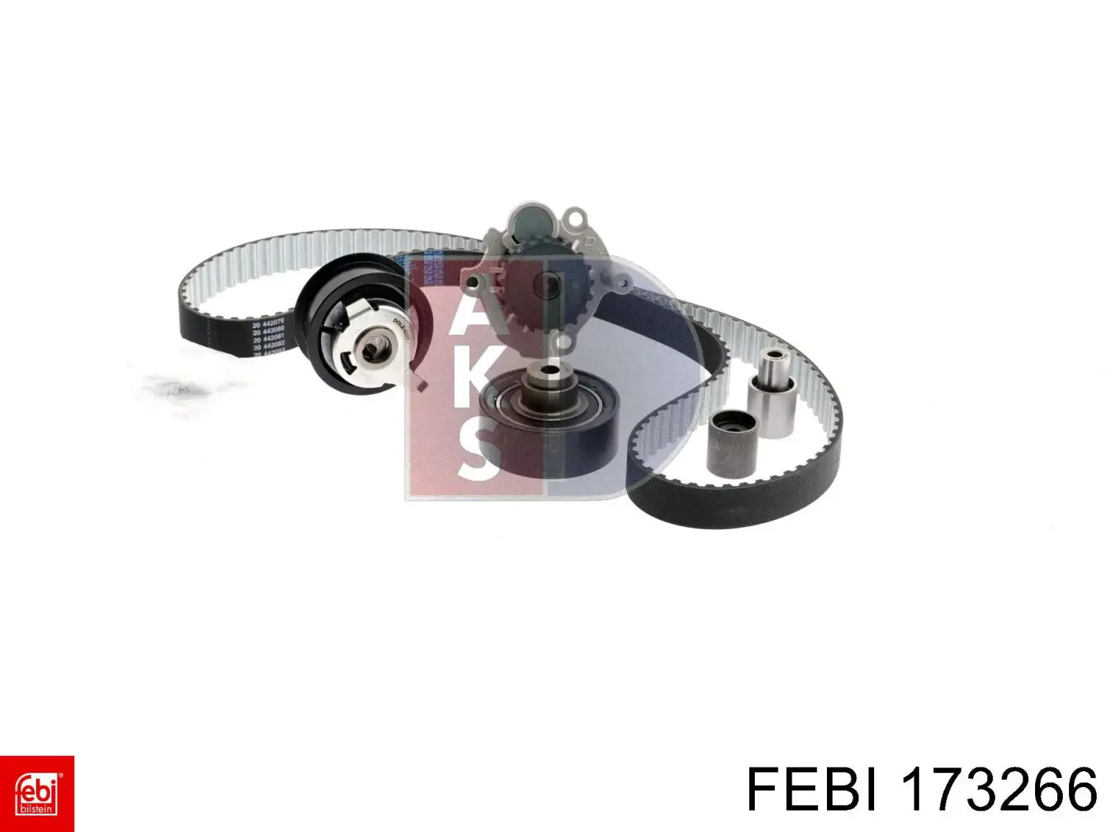 Комплект ГРМ CT1044WP2 Continental/Siemens