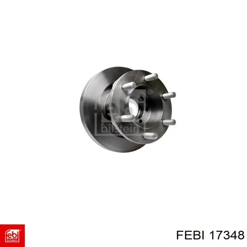 Диск гальмівний передній Febi 17348