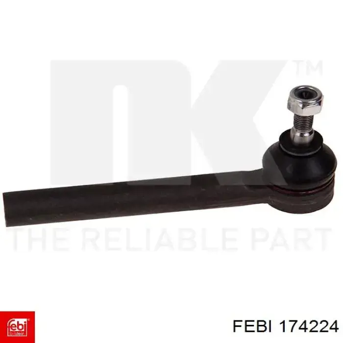 Наконечник рульовий Febi 174224 ціна, від 11.77 USD