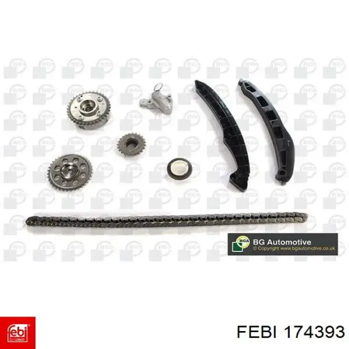 Ланцюг ГРМ, комплект Polcar TCK00211 ціна, від 165.52 USD