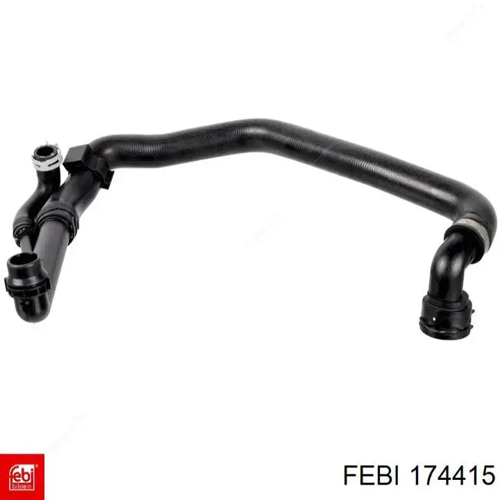 Шланг/патрубок радіатора охолодження, нижній Febi 174415 ціна, від 33.99 USD