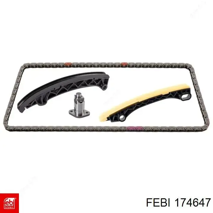 Ланцюг ГРМ, комплект Febi 174647 ціна, від 127.95 USD