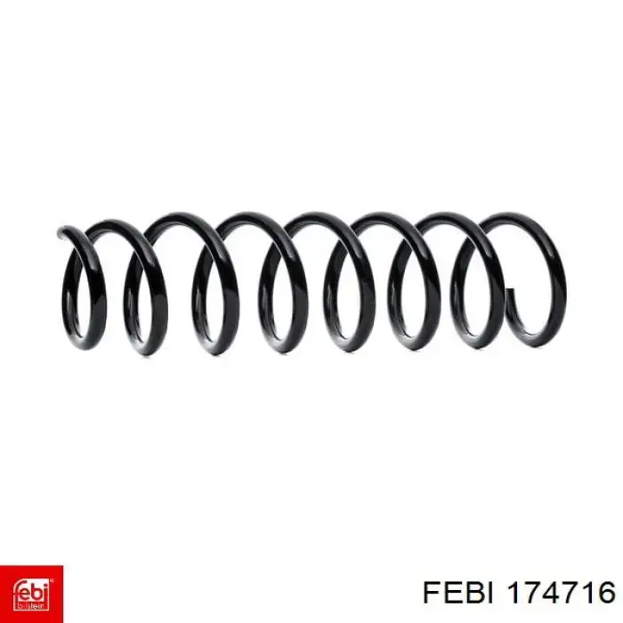 Пружина задня Febi 174716 ціна, від 32.86 USD