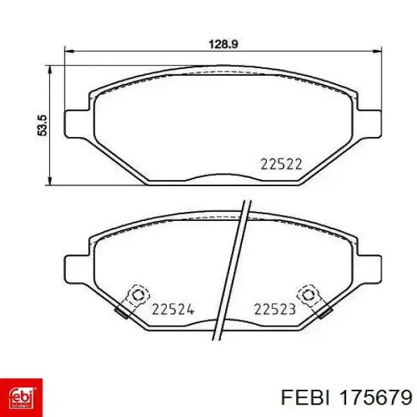 Гальмівні колодки Cifam 82212110 ціна, від 21.13 USD