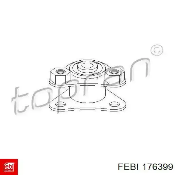 Втулка стабілізатора заднього Febi 176399 ціна, від 9.28 USD