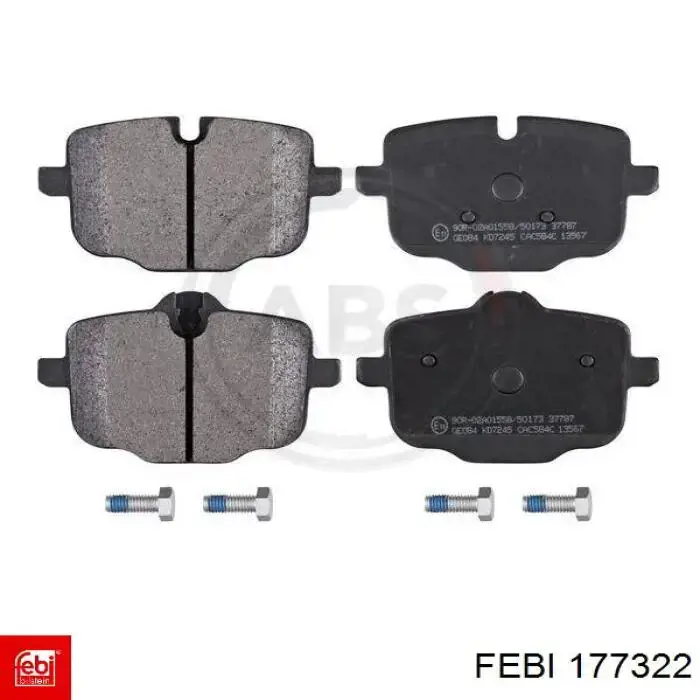 Купити 574038J Jurid/Bendix Задні колодки