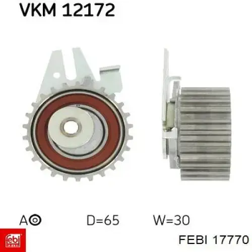 Купити 17770 Febi Натяжний ролик