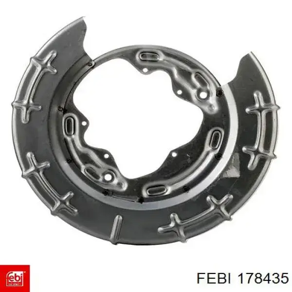 Захист гальмівного диска заднього, правого Febi 178435 ціна, від 34.27 USD