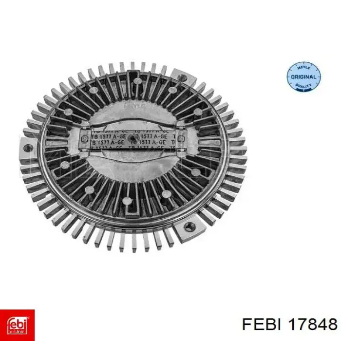 В'язкова муфта вентилятора Febi 17848 ціна, від 50.73 USD