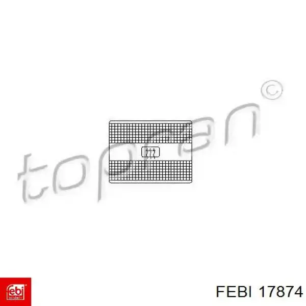 Вимикач обігріву заднього скла Febi 17874 ціна, від 5.07 USD
