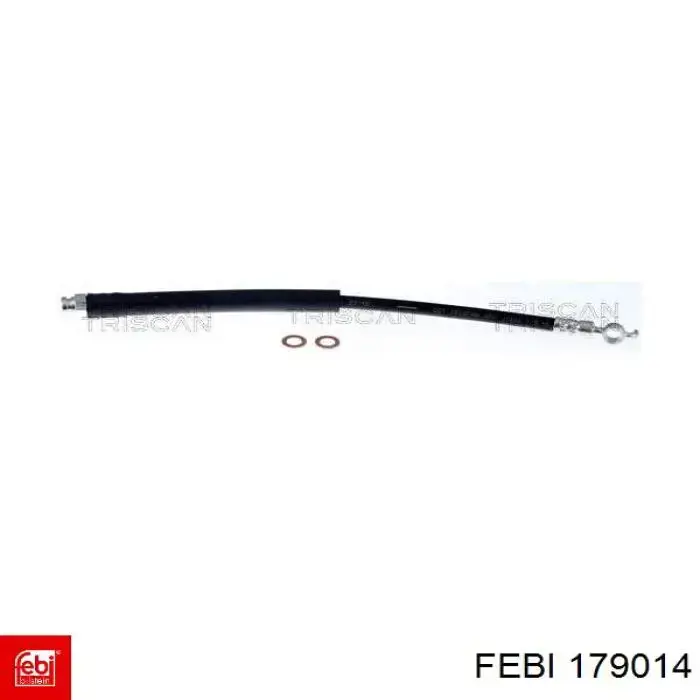 ADBP530013 Blue Print Шланг гальмівний задній