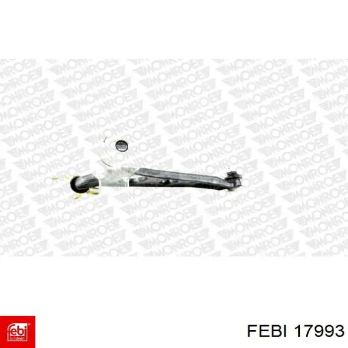 Важіль передньої підвіски нижній, правий Febi 17993 ціна, від 63.02 USD