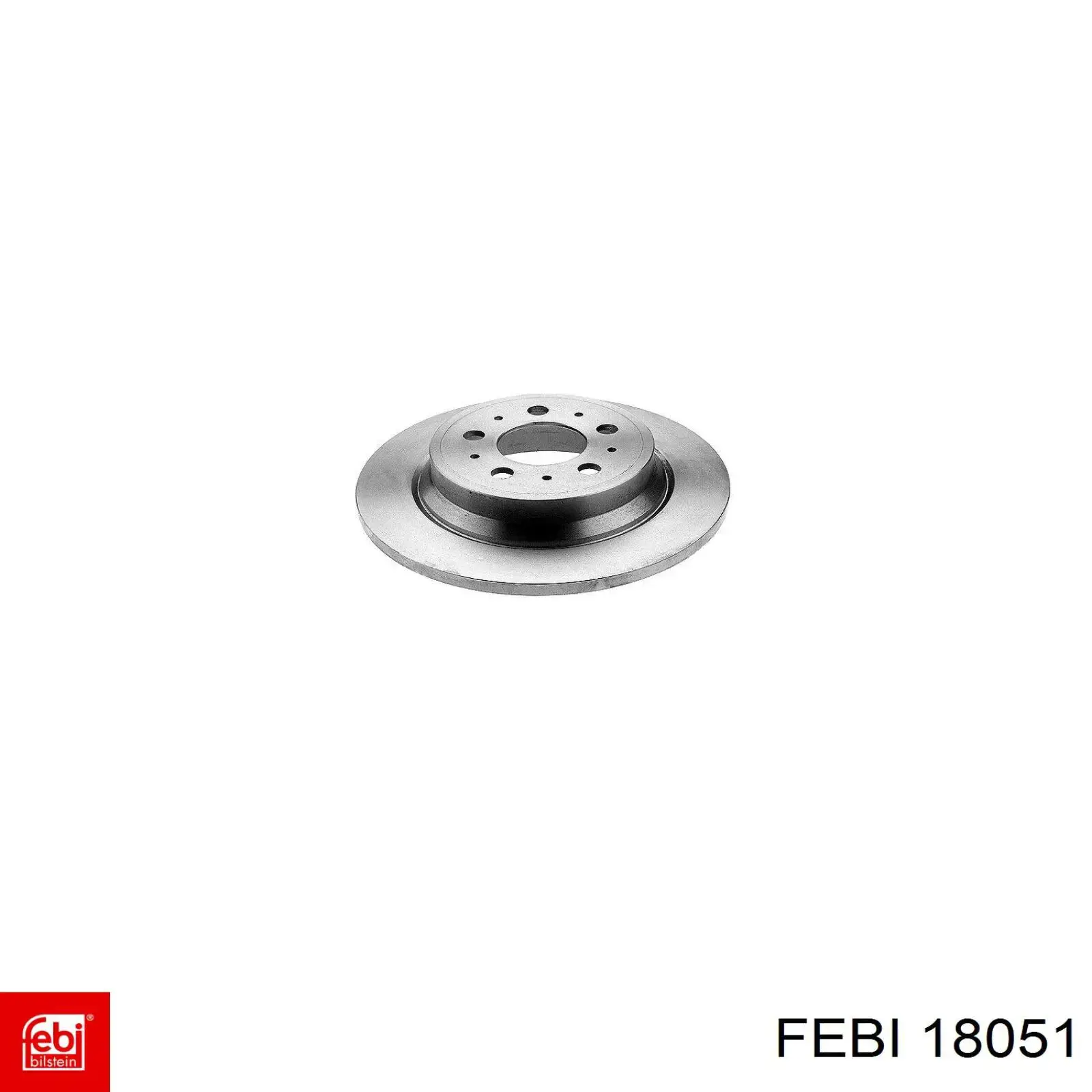 18051 Febi диск гальмівний задній