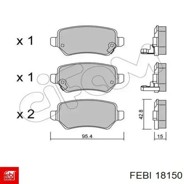 Болт шатуна 30105425 VAG