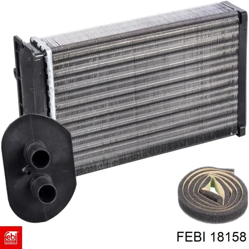 Радіатор пічки (обігрівача) Febi 18158 ціна, від 26.50 USD