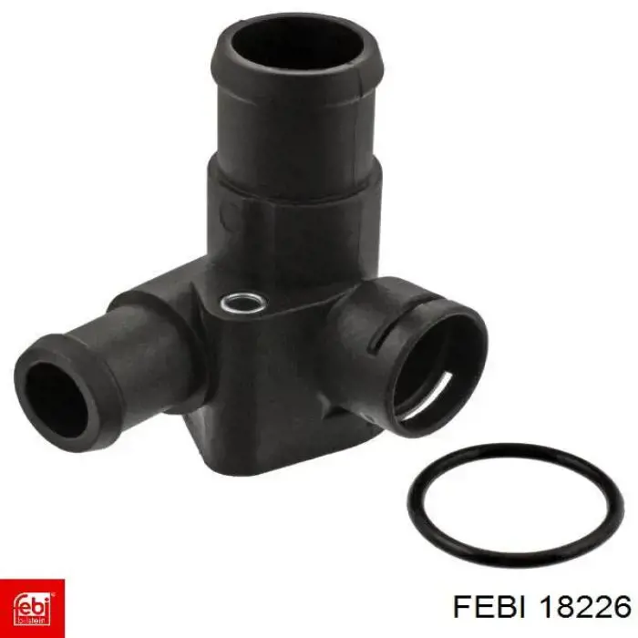 Фланець системи охолодження (трійник) Febi 18226 ціна, від 4.23 USD