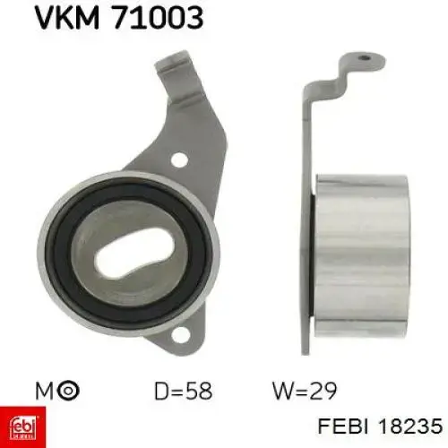 Купити 18235 Febi Натяжний ролик