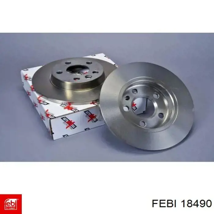 Диск гальмівний задній Febi 18490