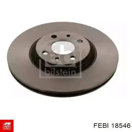 Диск переднього гальма Febi 18546 ціна, від 33.47 USD