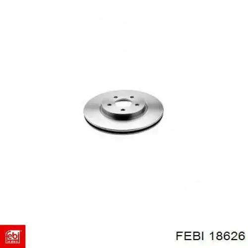 18626 Febi диск гальмівний передній