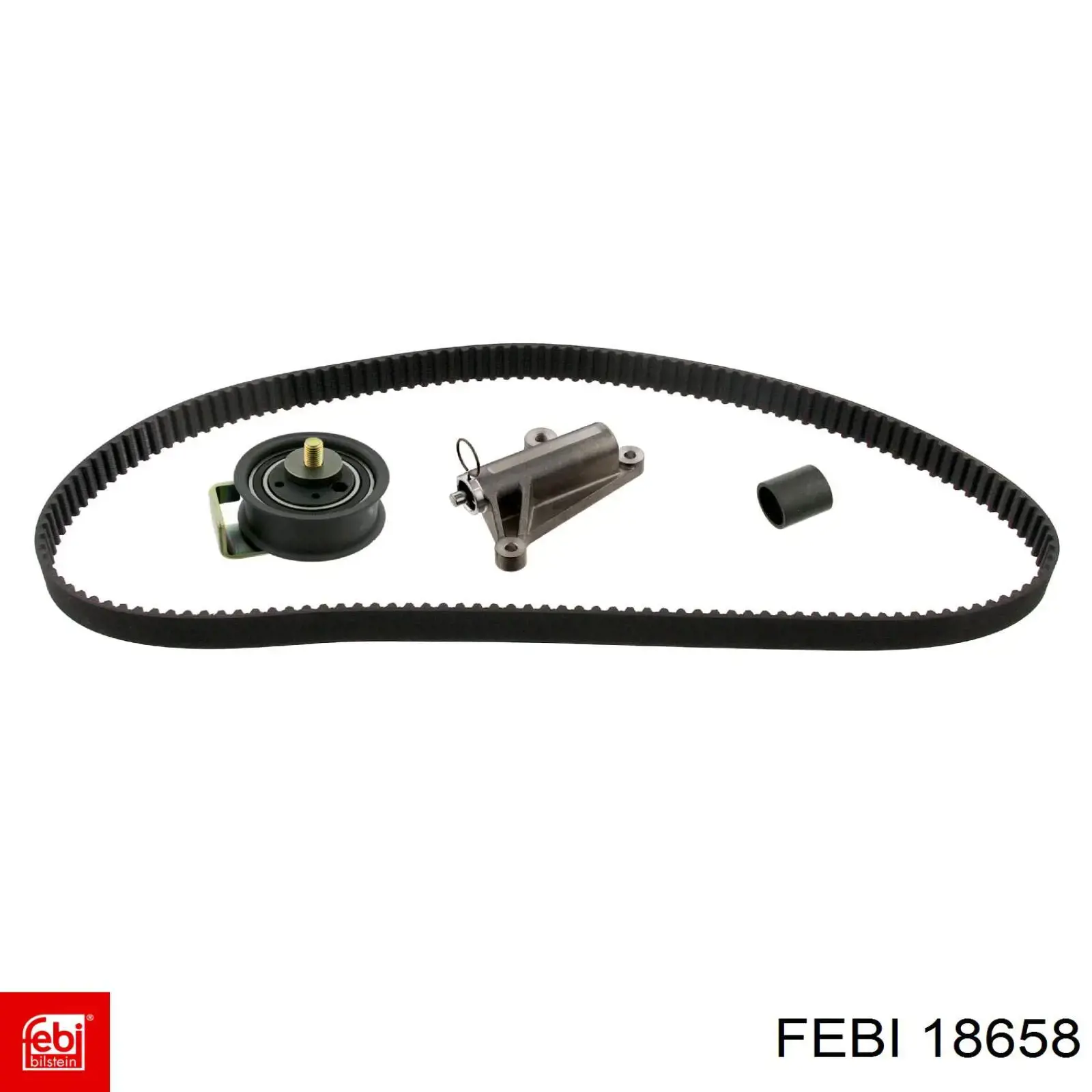 Ролик натяжителя ременя газорозподілу Febi 18658 ціна, від 42.86 USD