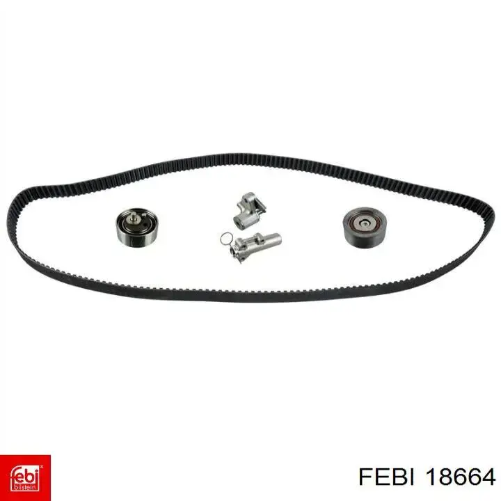 Ролик ременя ГРМ, паразитний Febi 18664 ціна, від 31.96 USD