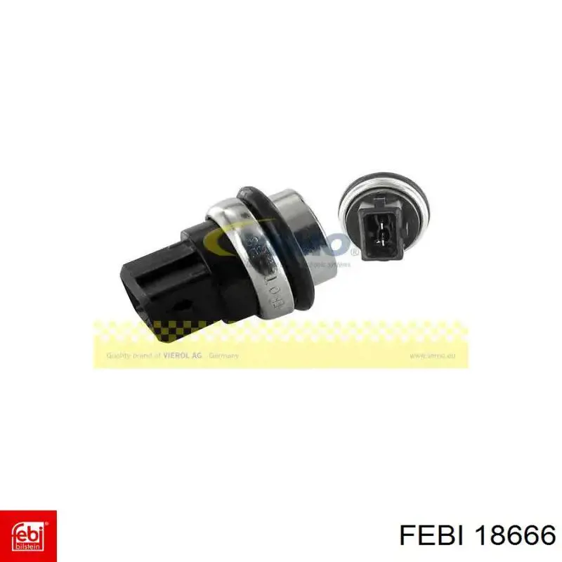 Термодатчик охолоджуючої рідини Febi 18666 ціна, від 4.68 USD