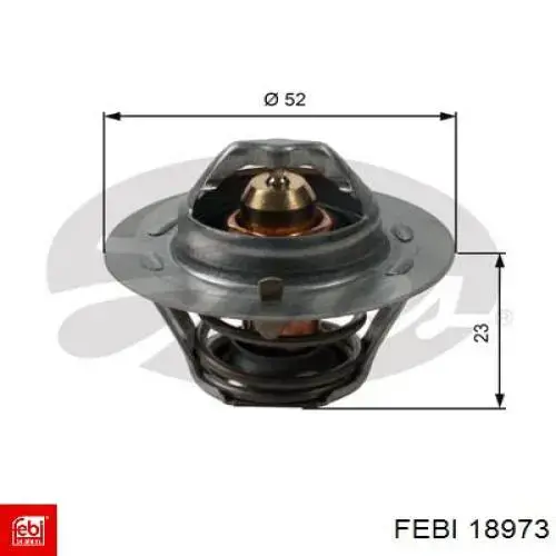 Автомобільний термостат Febi 18973 ціна, від 7.86 USD