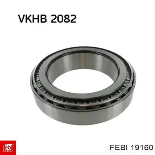 Підшипник задньої маточини зовнішній Febi 19160 ціна, від 39.30 USD
