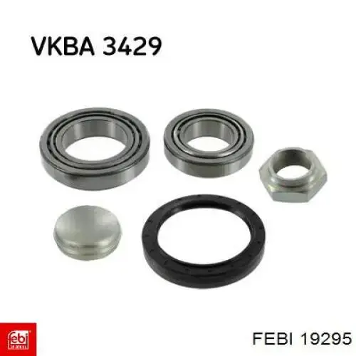 Підшипник маточини задньої Febi 19295 ціна, від 15.79 USD