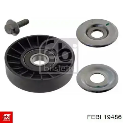 Ролик приводного ременя, паразитний Febi 19486 ціна, від 9.99 USD