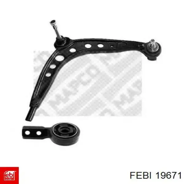 Лінк стабілізатора, заднього Febi 19671 ціна, від 13.31 USD