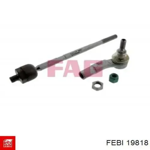 Купити 19818 Febi Тяга рульова в зборі, права