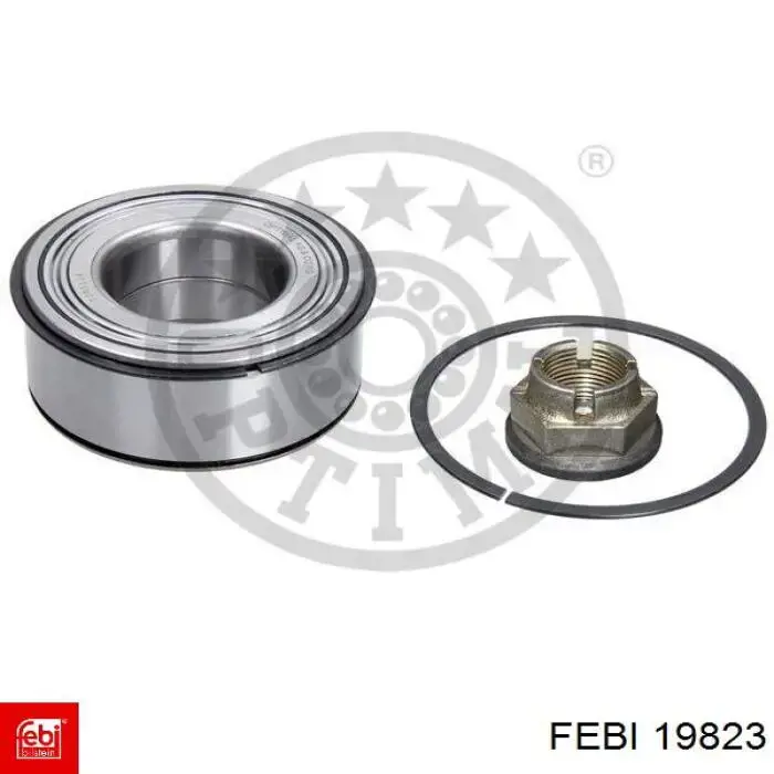 Комплект підшипник маточини передньої Febi 19823 ціна, від 21.99 USD